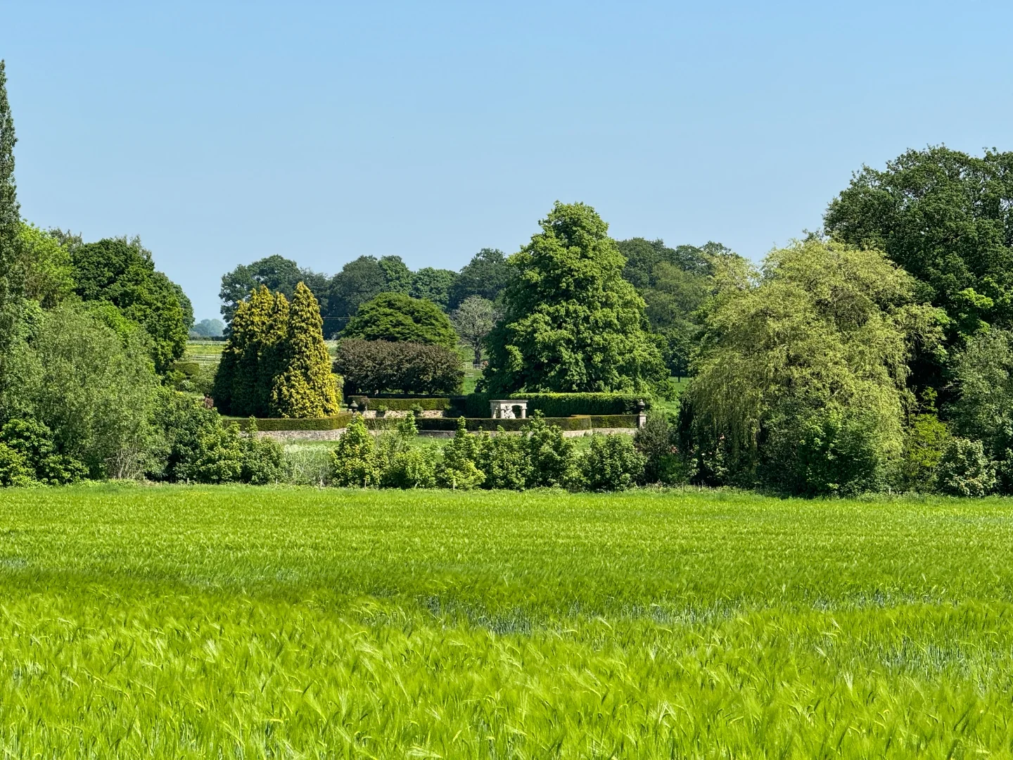 Barton Park landscape and gardens